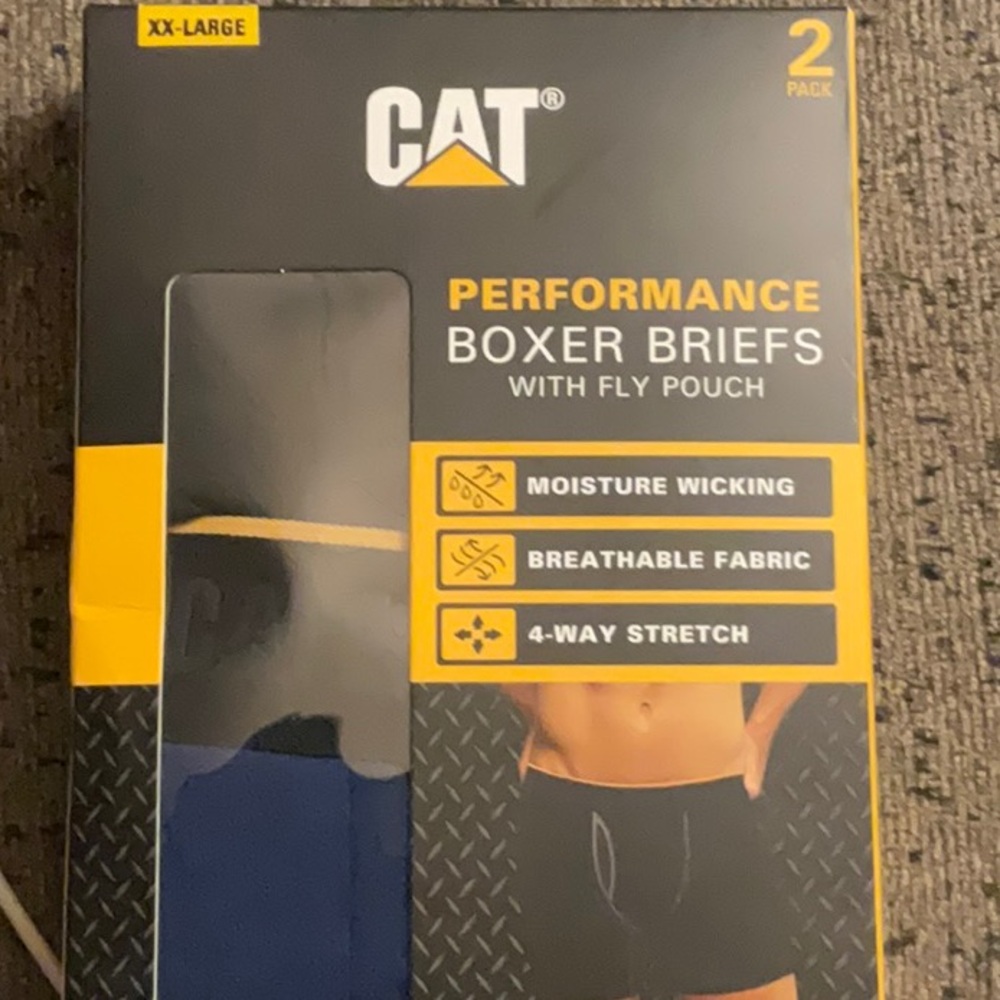 CAT Performance Boxer Briefs 2 pack BRAND NEW
